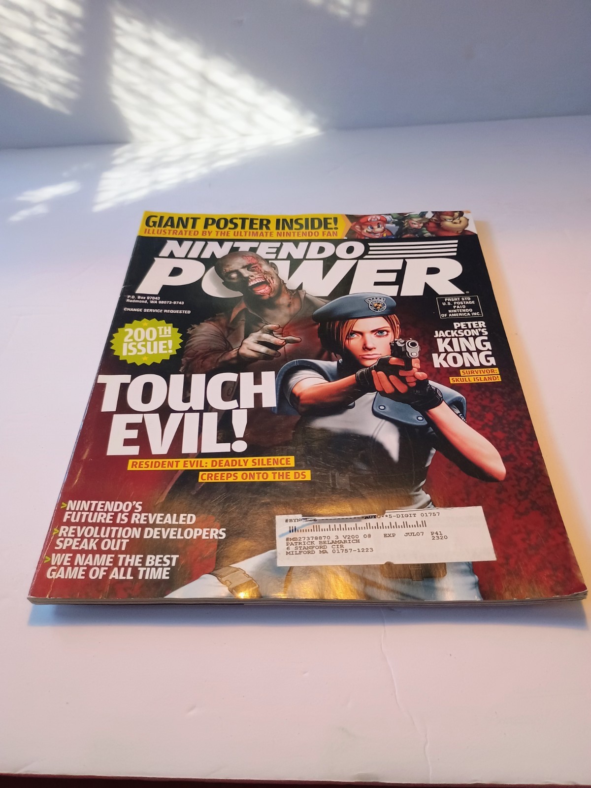 Nintendo Power Febuary 2006 Volume 200 No Poster