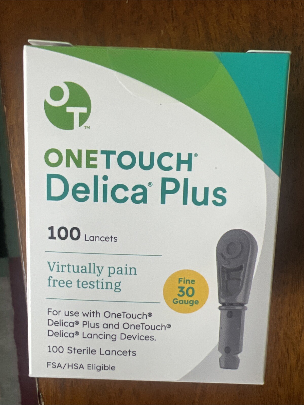 OneTouch Delica Plus 30G Lancets (Pack of 100 Units)