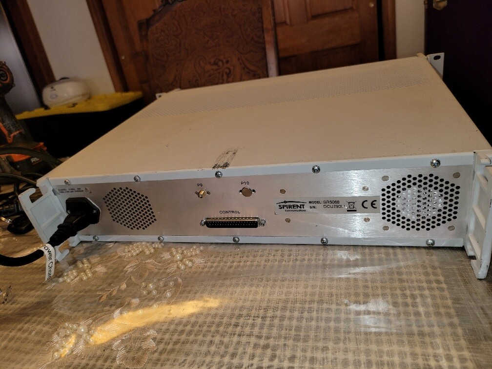 Spirent SR5068 Test Configuration Unit