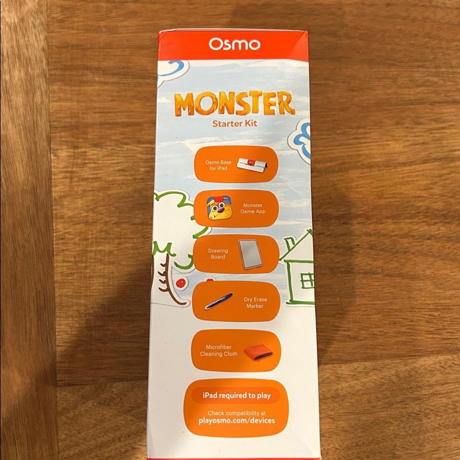 Osmo Age 4-9 Monster Starter Kit for iPad unopened-NIB Game Kids Play Fun