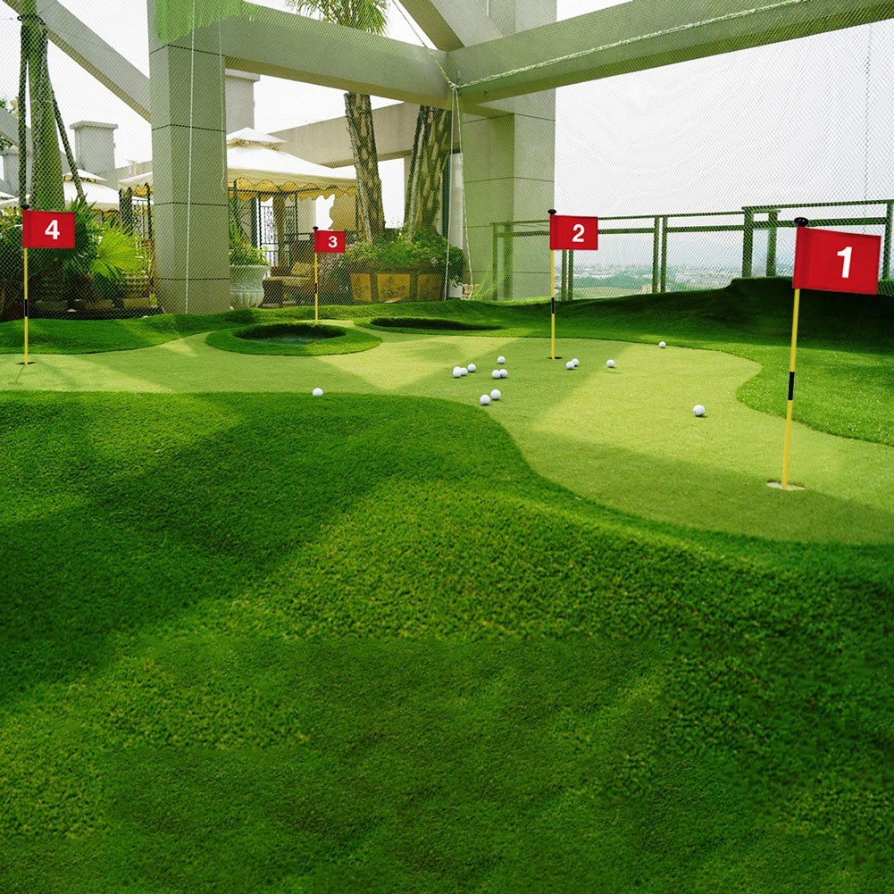 Nylon For Golf Target Flags 4 Pack Designed to Help Gauge Accurately