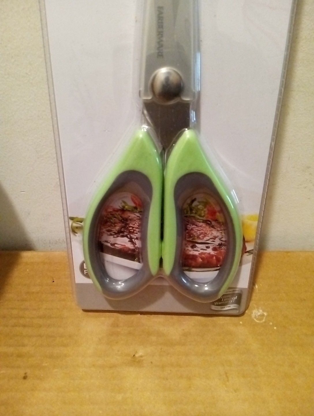 Farberware Professional SHARP Shears Kitchen Scissors W/Blade Cover 🆕