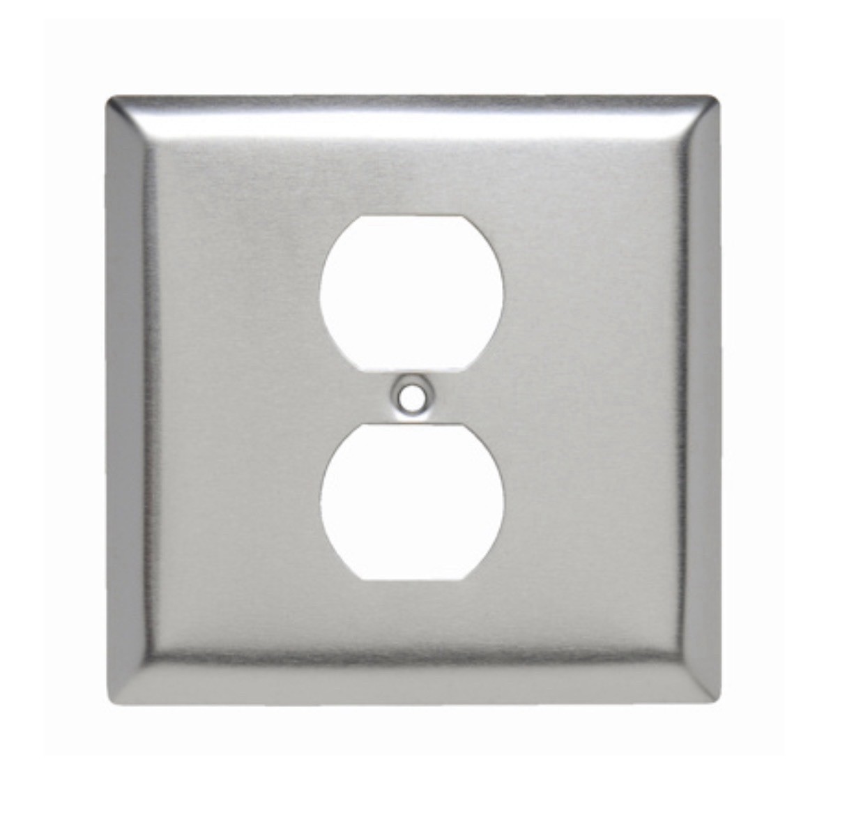 Legrand Pass & Seymour SS748 Stainless Steel Duplex Cover Plate Oversized