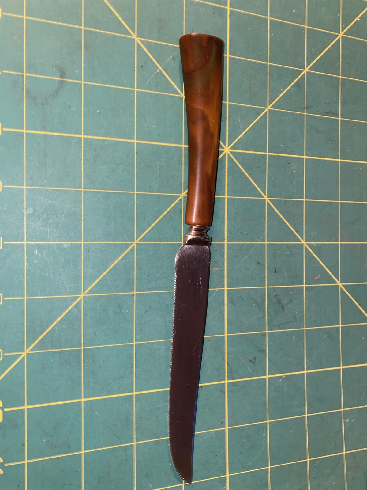 Vintage E. Parker & Sons Knife Trade 3709 Mark Sheffield England Bakelite Handle