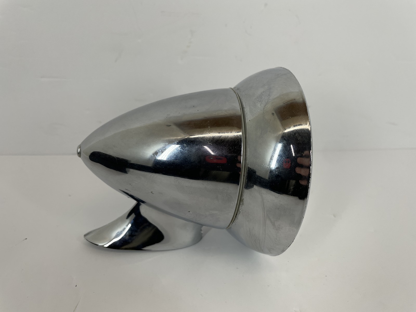 Vintage Chrome Bullet Peep Side Mirror Classic Car Truck Mount Accessory Retro