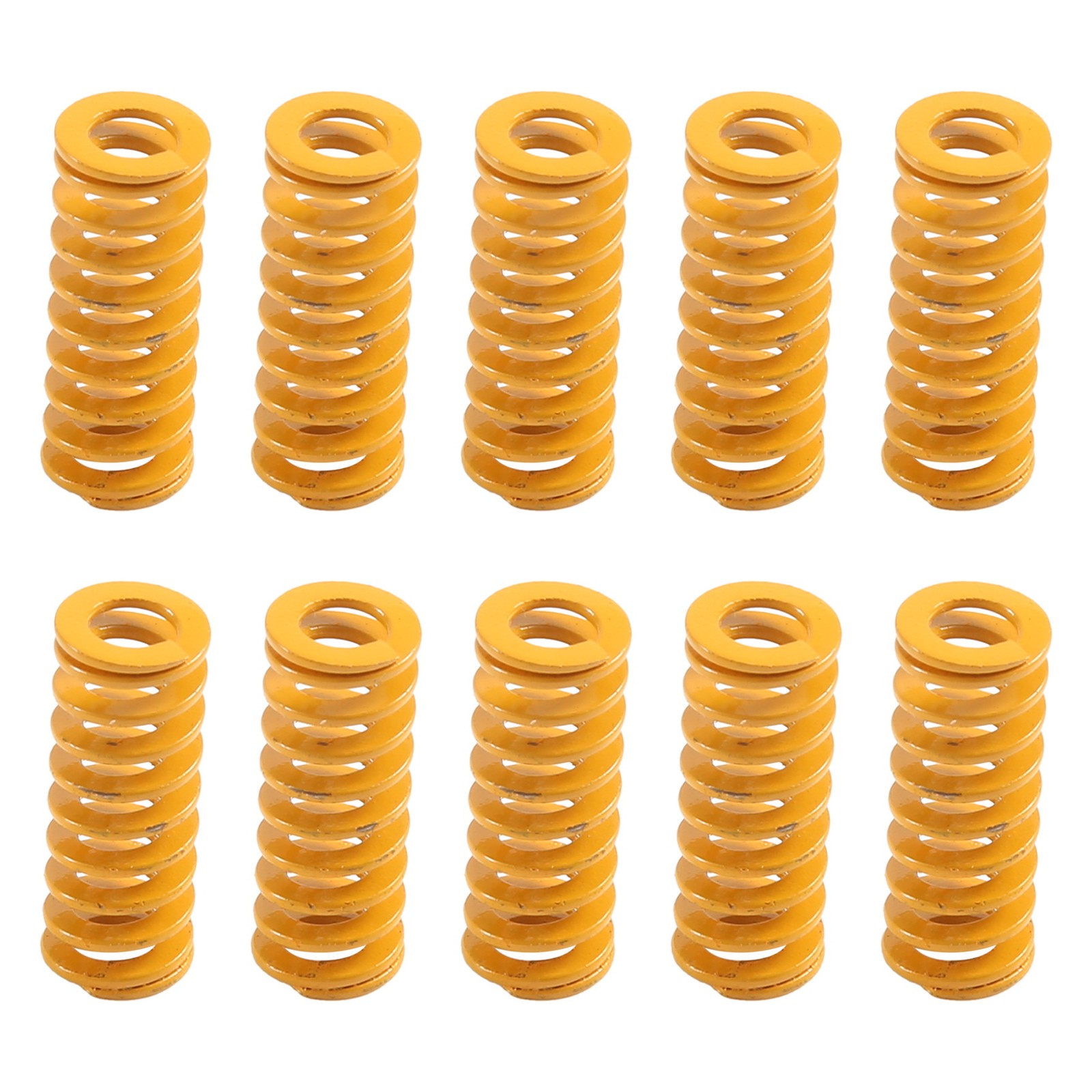 3D Printer Heat Bed Leveling Spring 8X20mm Compression Yellow for Creality4763