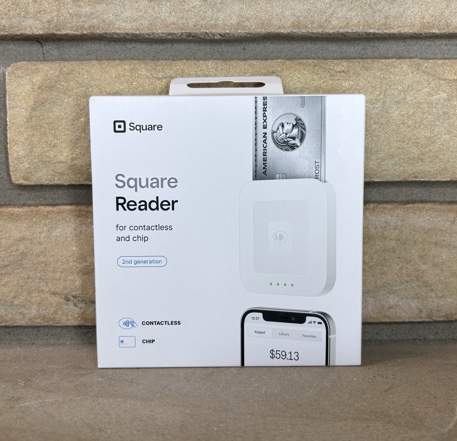 Square Credit Card Reader for Contactless and Chip 2nd Gen. - NEW SEALED