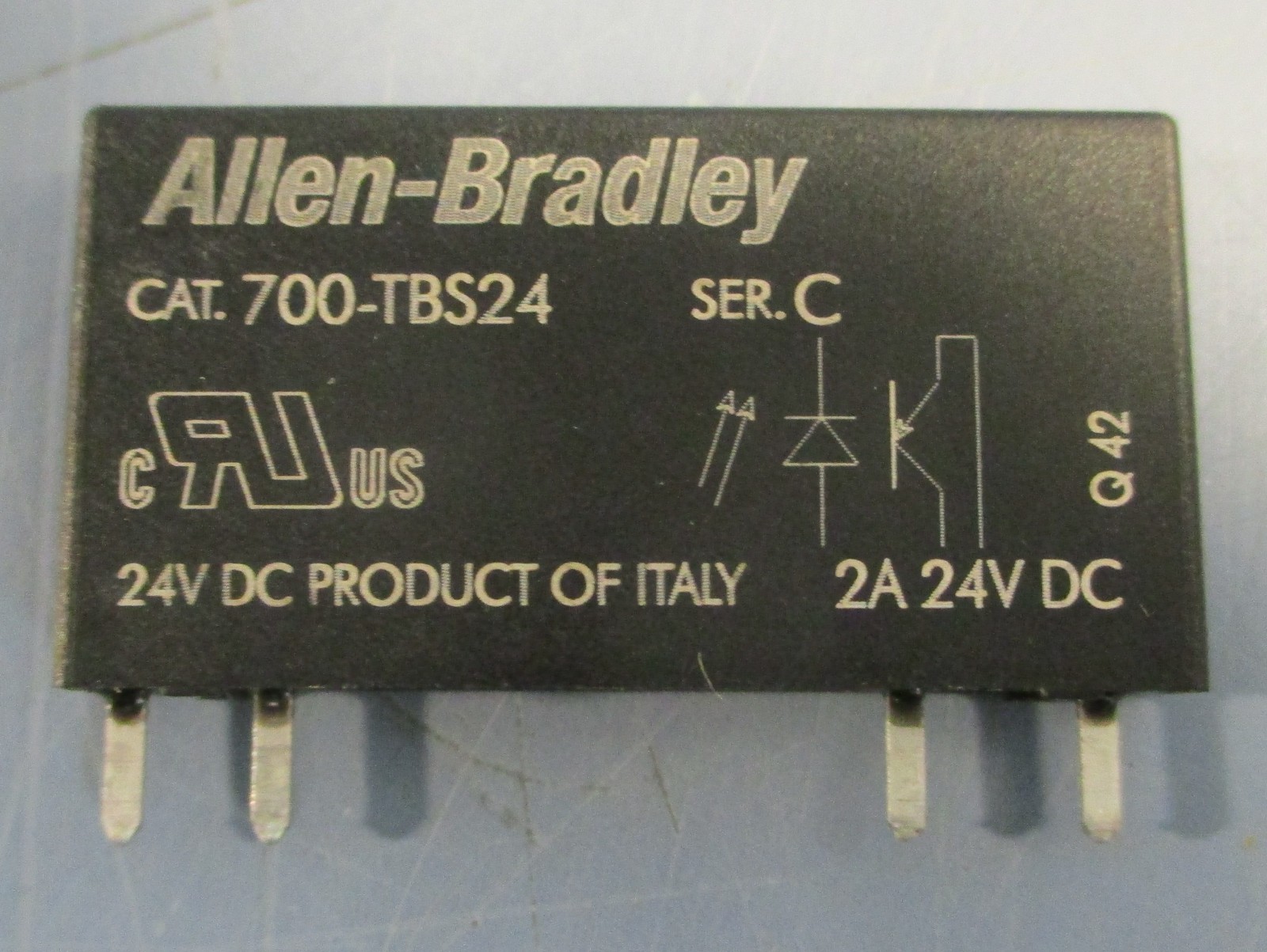 Allen Bradley 700-TBS24 Series C Solid State Relay 24 VDC 2 A
