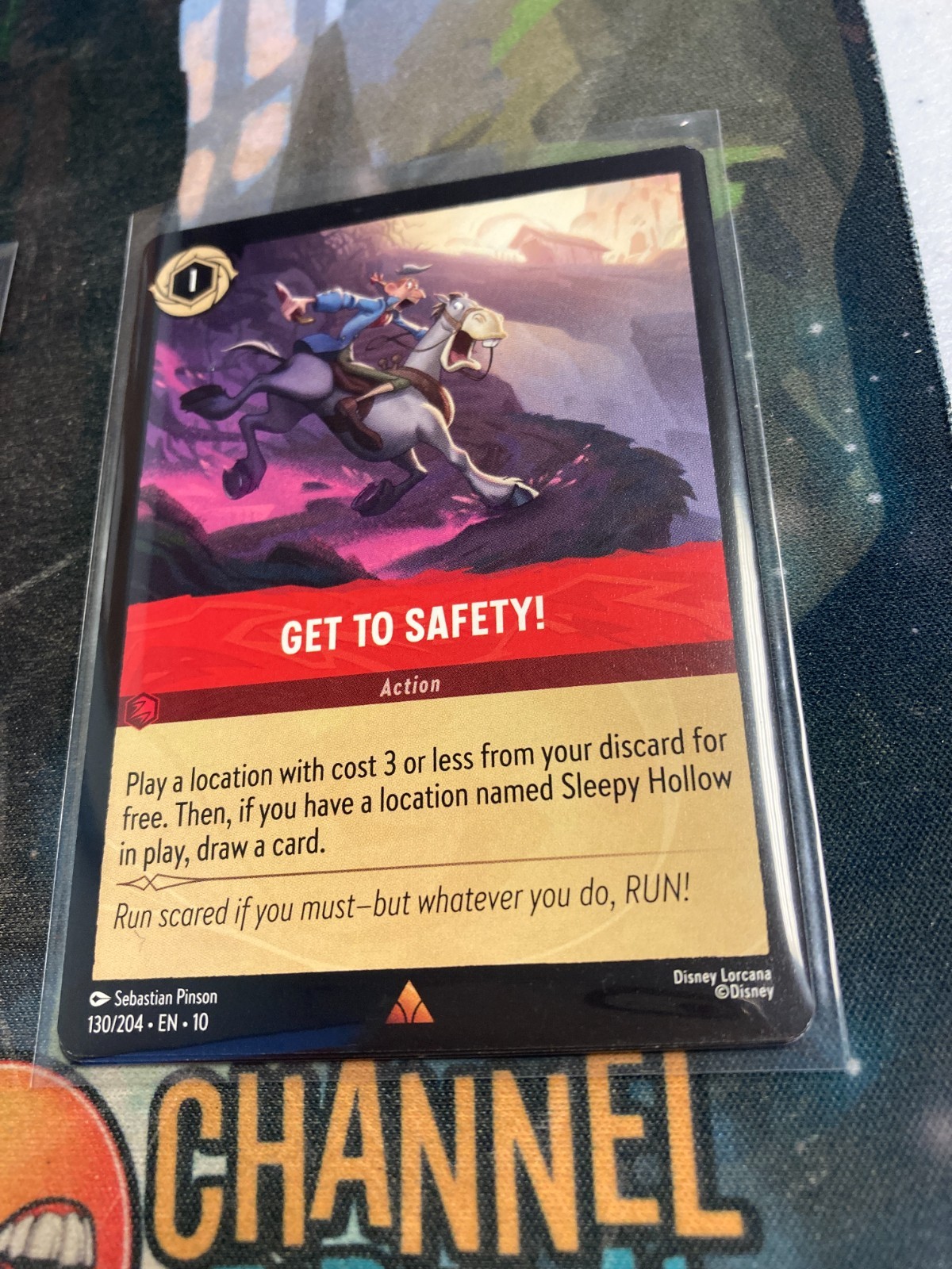 Get to Safety! Whispers Well 4x x4 Disney Lorcana Playset