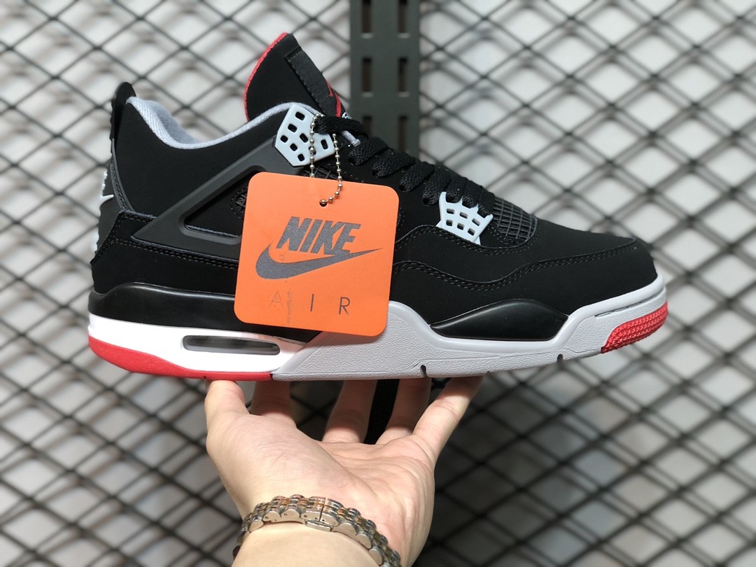 NK AJ4 Retro OG Mid Bred AJ4 Bred '2019' NIB DS 308497-060