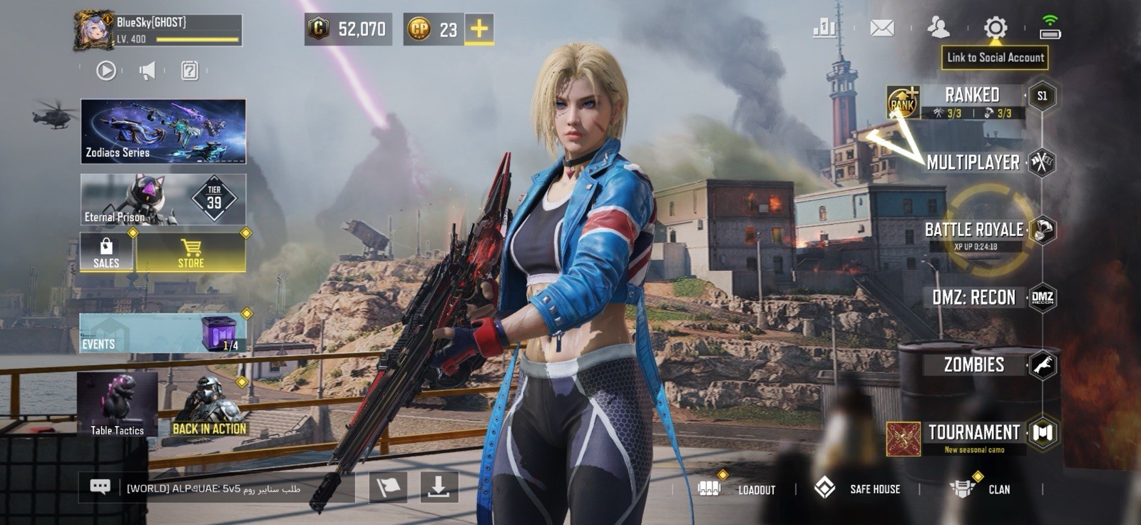 Call of Duty: Mobile LV.400 Game Account with Legendary Weapons & Soldiers