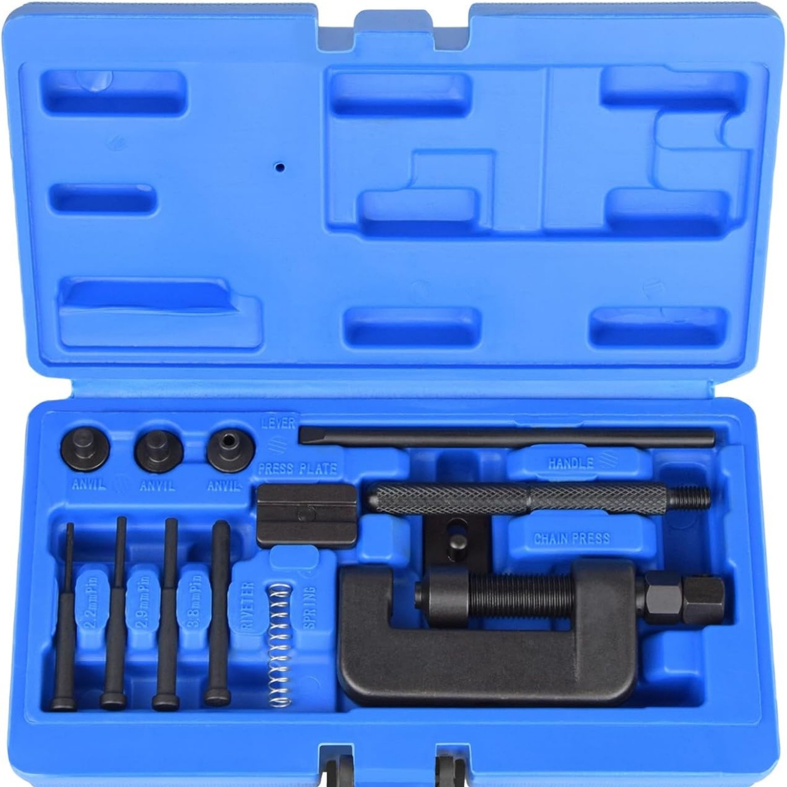 Timing Chain Breaker Riveter Tool Set Heavy Duty Motorcycle Chain Splitter