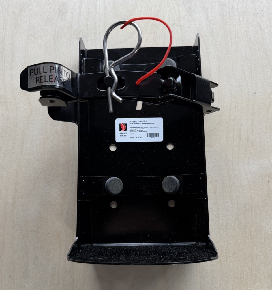 Strike First Heavy Duty Vehicle Bracket For Fire Extinguisher 4”-4 3/4”