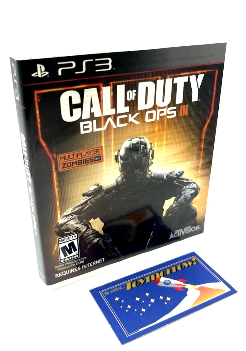 Sony PlayStation PS3 Call of Duty COD Black Ops 3 EMPTY Case