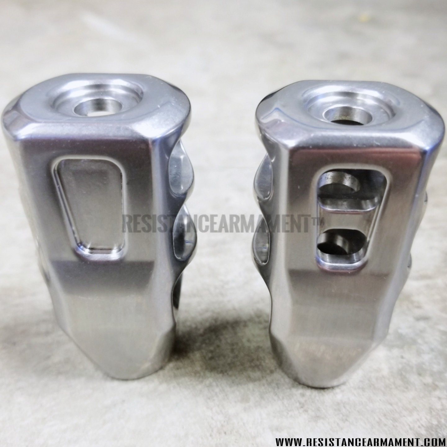 6.5 Creedmoor Ruger Precision 5/8-24 Tanker Stainless Muzzle Brake Compensator