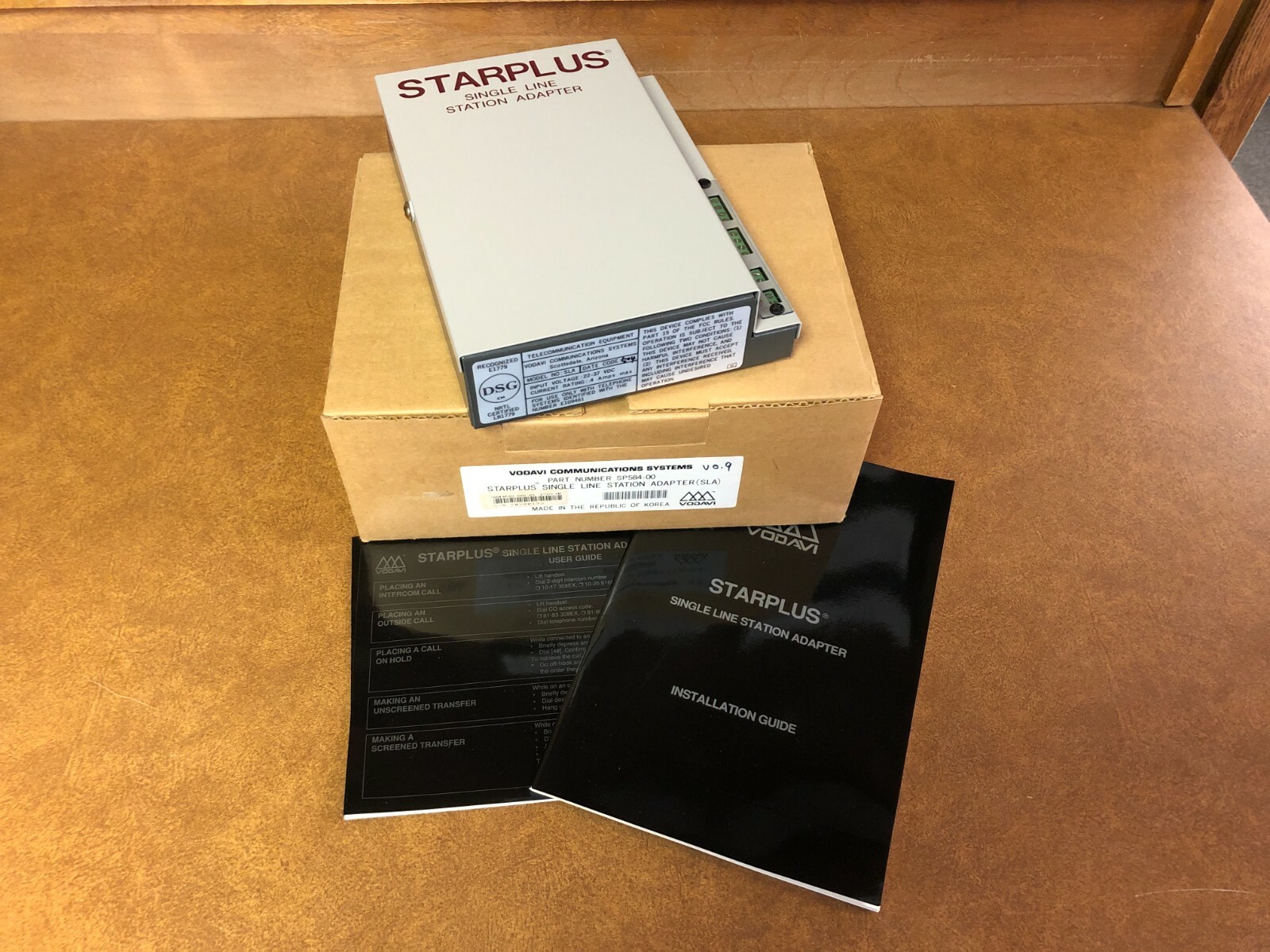 Vodavi Starplus SP584-00 Single Line Station Adapter SLA