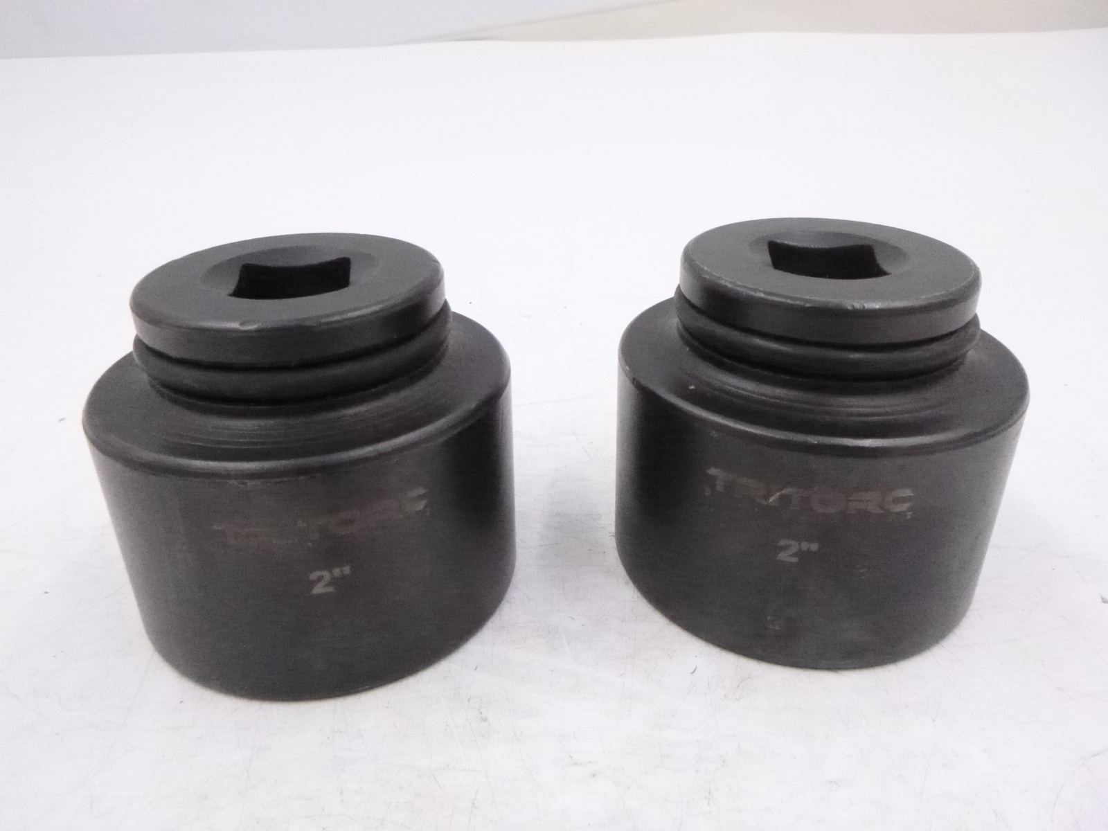 2 Pack Tritorc Heavy Duty High Torque Impact Socket 2" x 3/4" Sq Drive 6pt