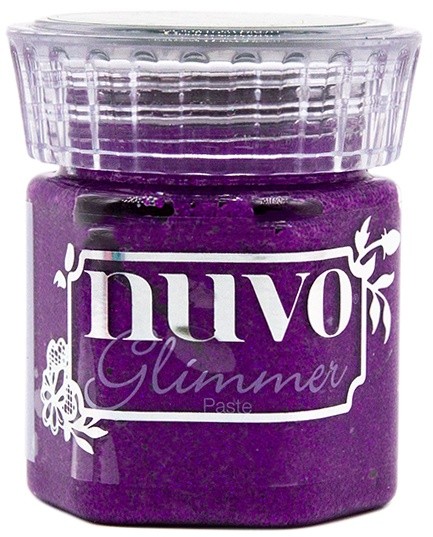 Nuvo Glimmer Paste 1.7oz-Astral Aubergine - NGP-1546