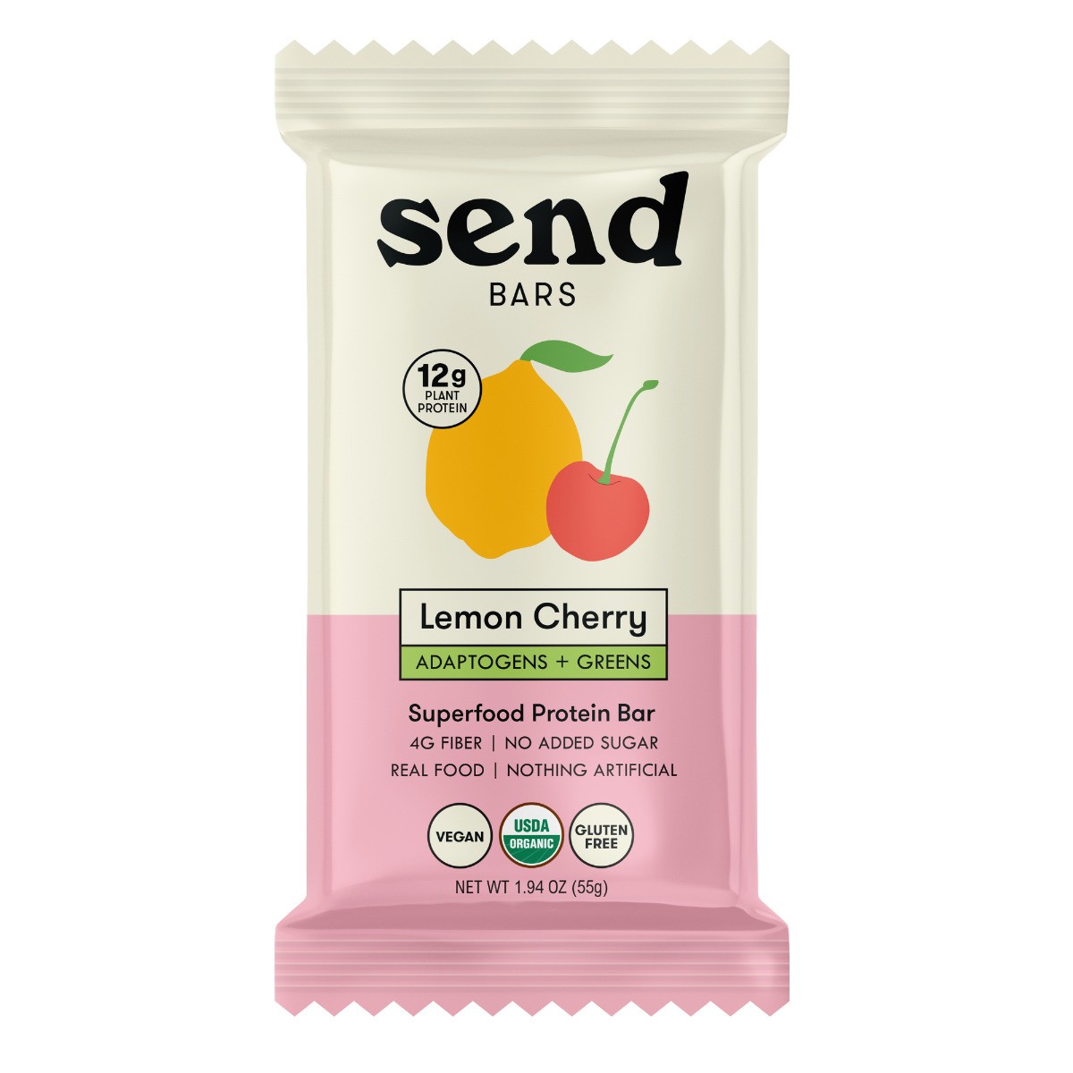 Send Bars Send Lemon Cherry Pack of 8