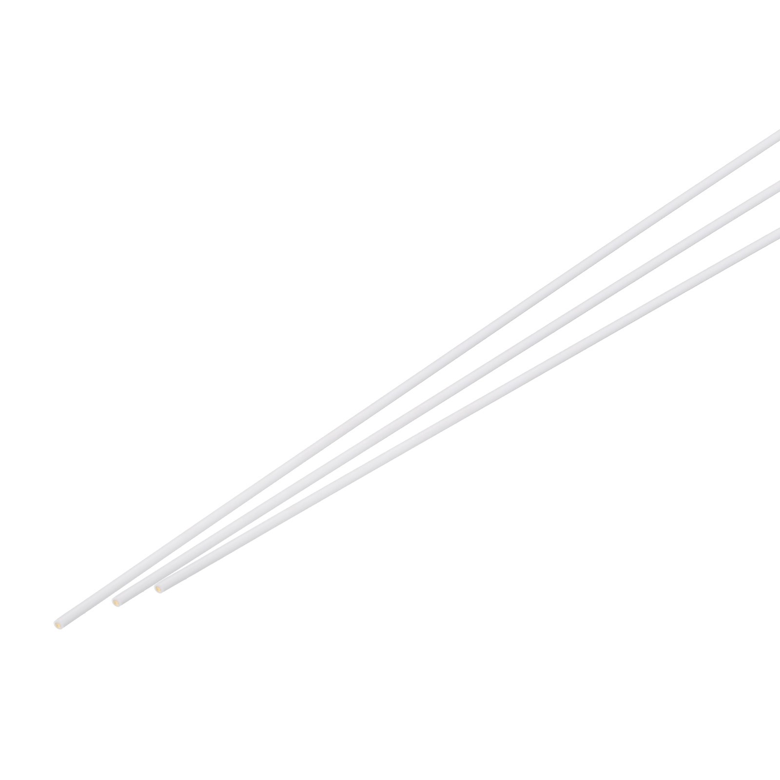 3Pcs Brass Brazing Rods Flux Coated, Phosphor Copper Solder, 5/64"x7/64"x20"