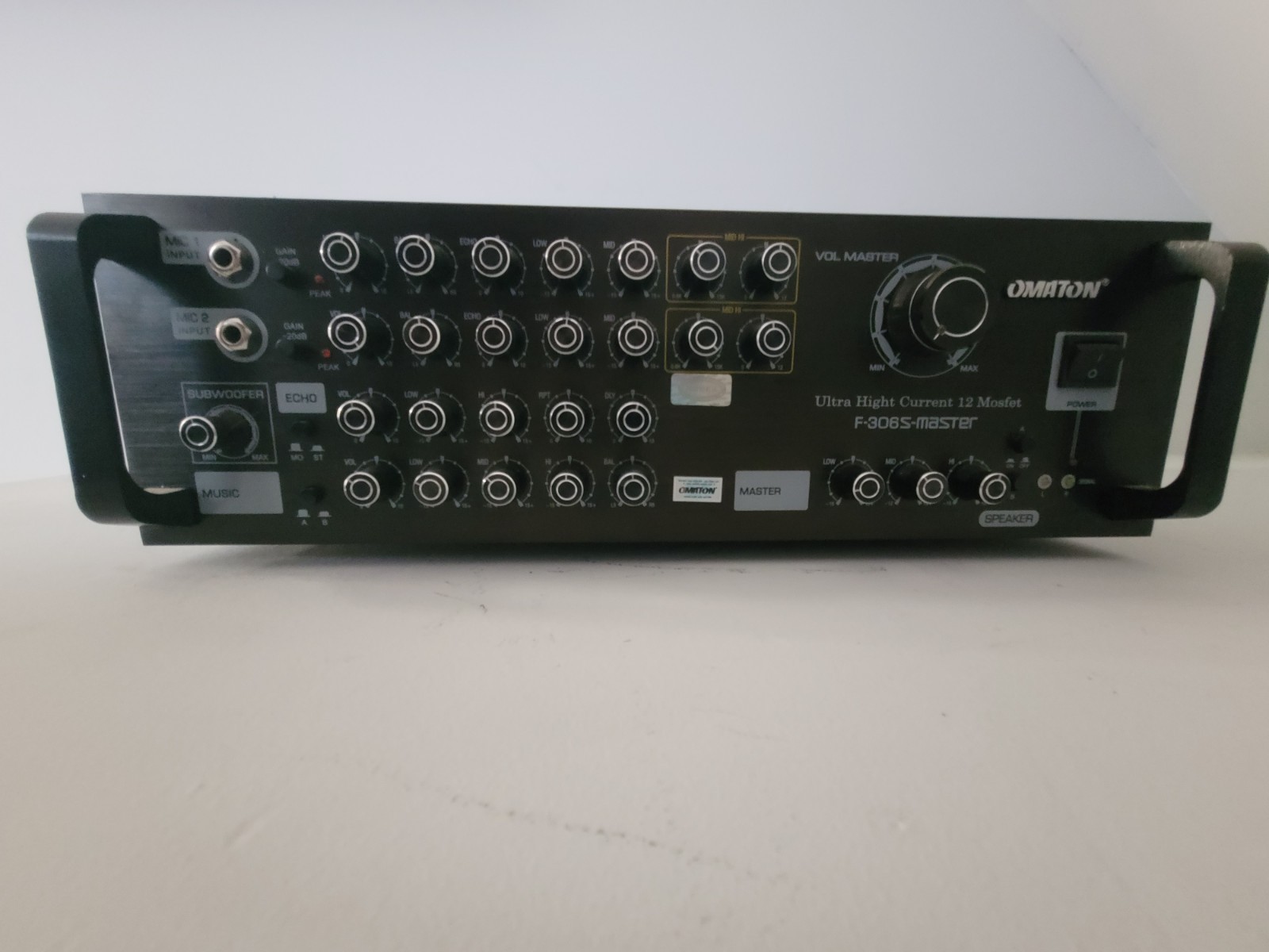 Omaton F-306S Master Control Unit Amplifier