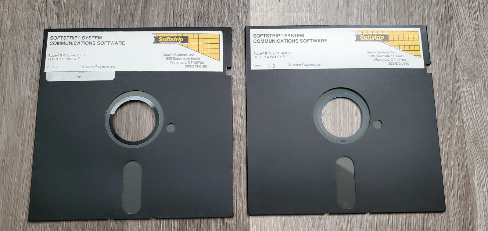 CAUZIN SOFTSTRIP READER FOR MACINTOSH VINTAGE APPLE WITH FLOPPY SOFTWARE