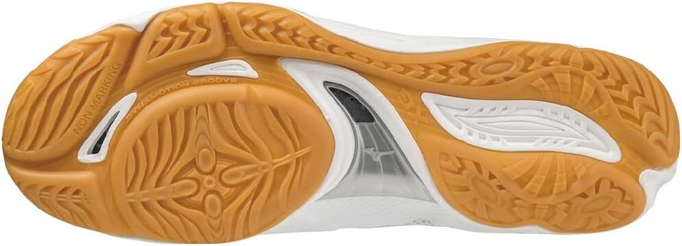 MIZUNO Volleyball Shoes MIZUNO FLY V1GA2330 09 White/Silver/Gold