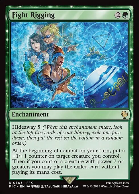 Fight Rigging 303 R Normal FIC MTG NM
