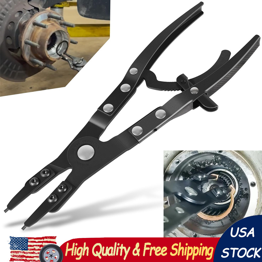 for Ford Super Duty Pickups 2-1/2" inside hub dia Spindle Snap Ring Pliers 38700