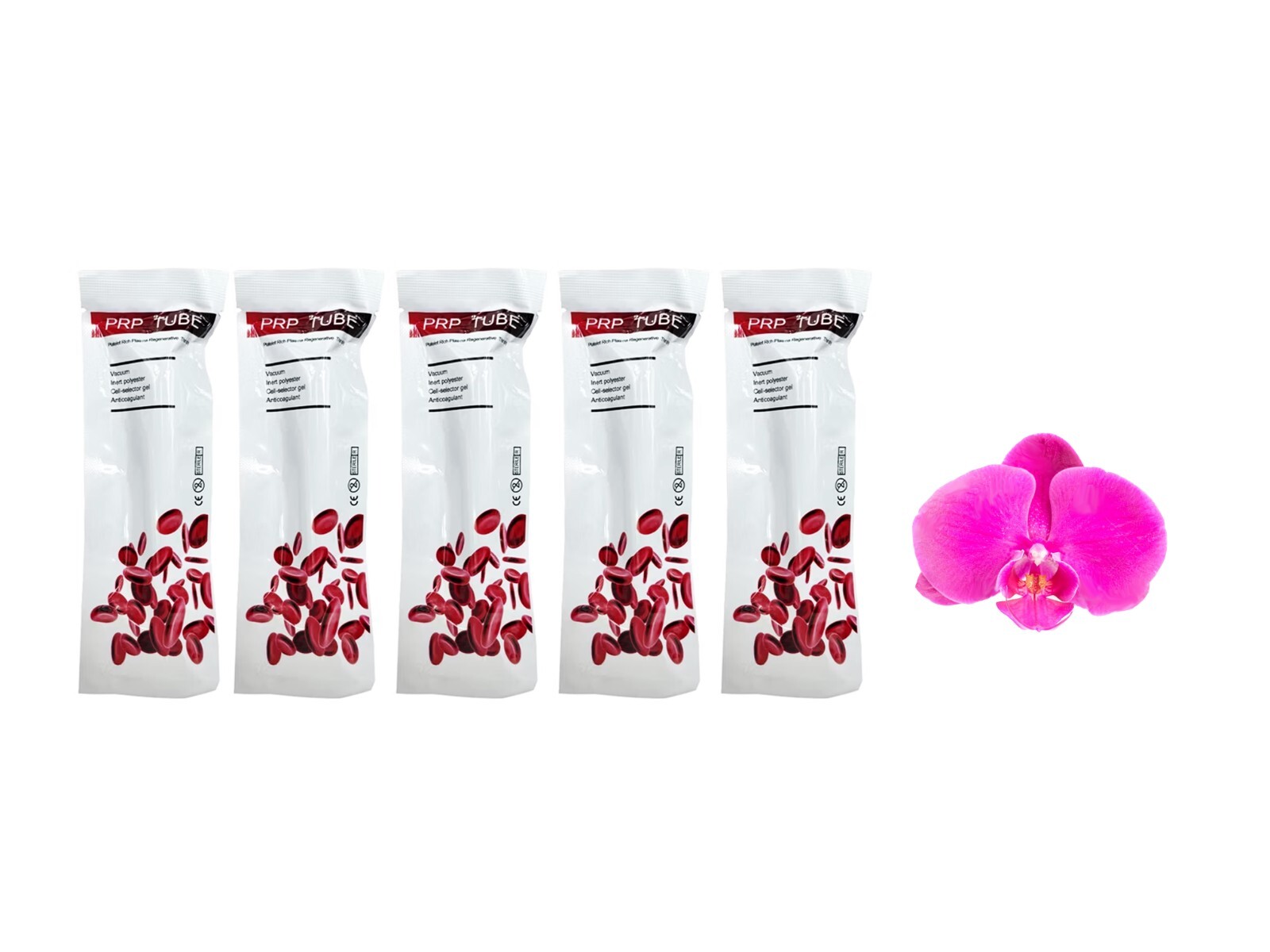 TUBE Platelet Rich Plasma ACD+ Gel +Biotin  10mL  5 tubes Exp 05/27
