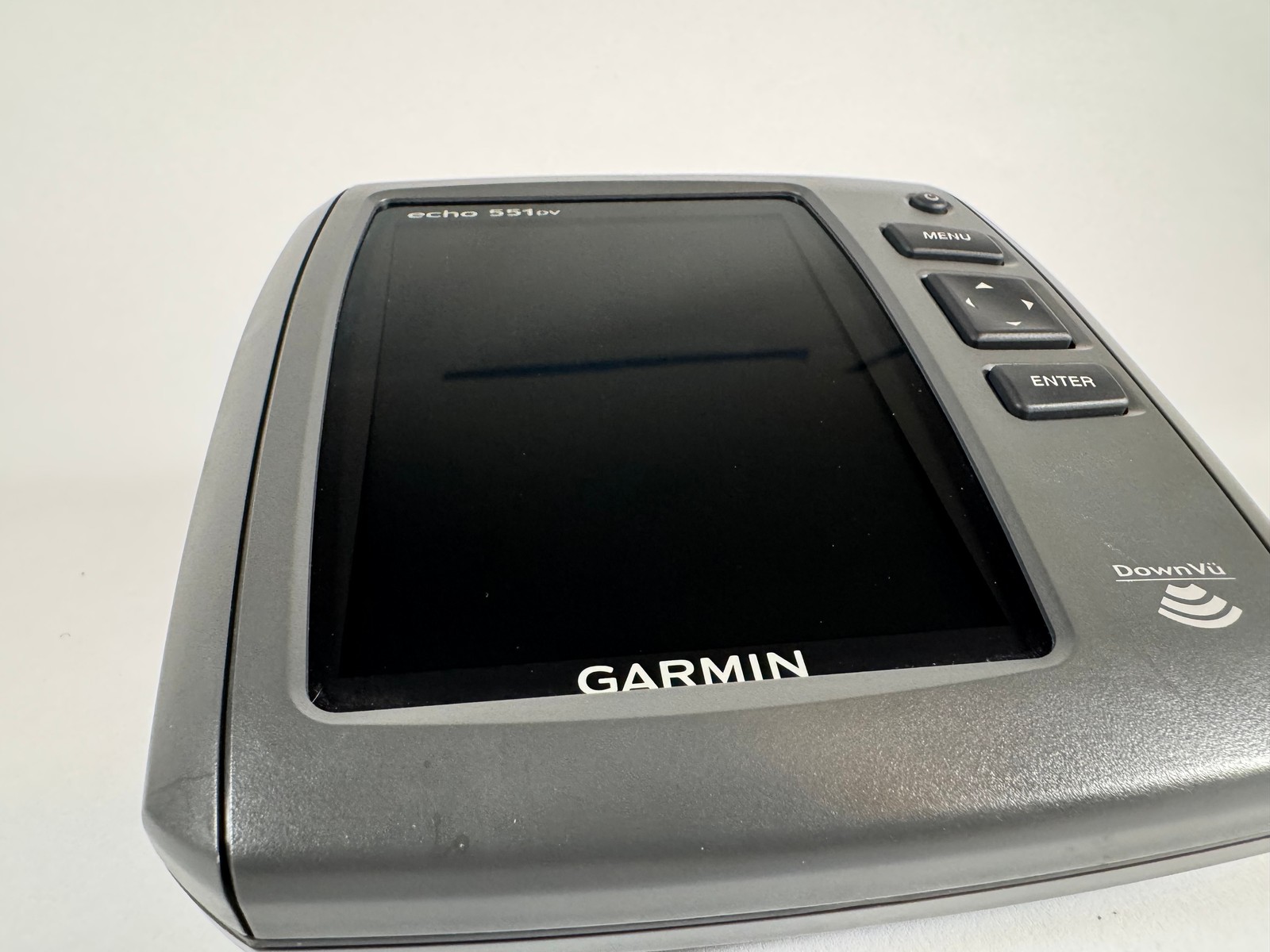 Garmin echo 551DV Fishfinder with DownVü Scanning Sonar head unit only.