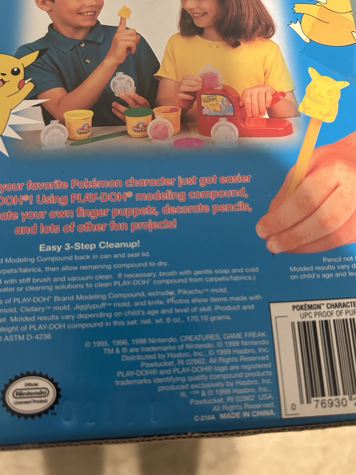 Play-Doh - Pokemon Character Maker - 1999 - Sealed 🔥