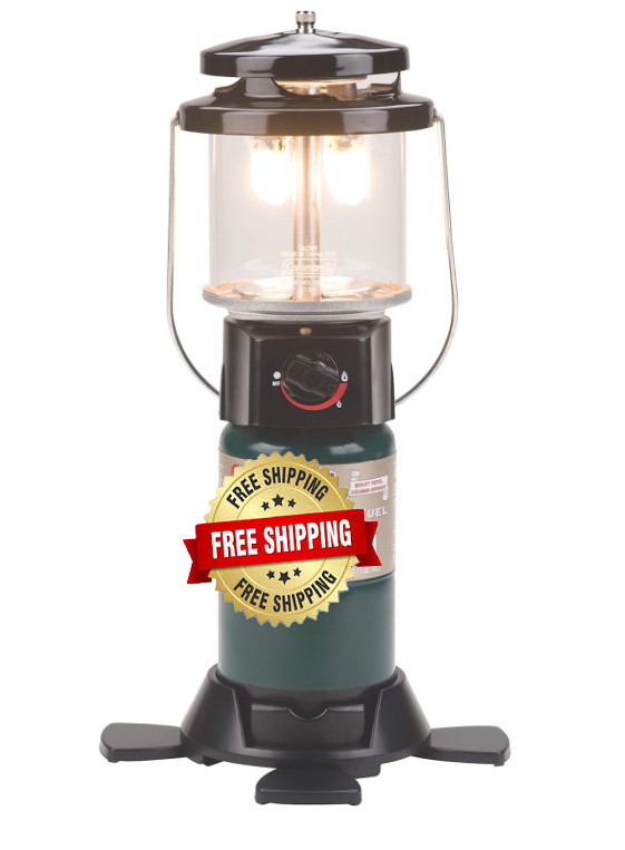 Lampara Para Acampar Portatil De Combustible De 1000 Lumenes Con Estuche NEW US.