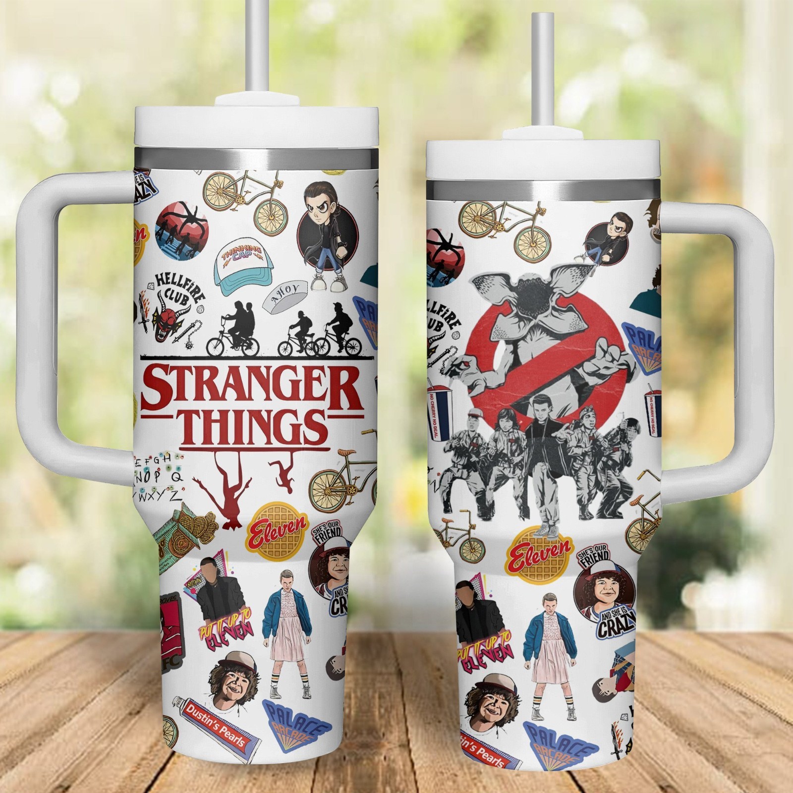 New Stranger Things Movies Gift For Fans 40oz Tumbler  SO784