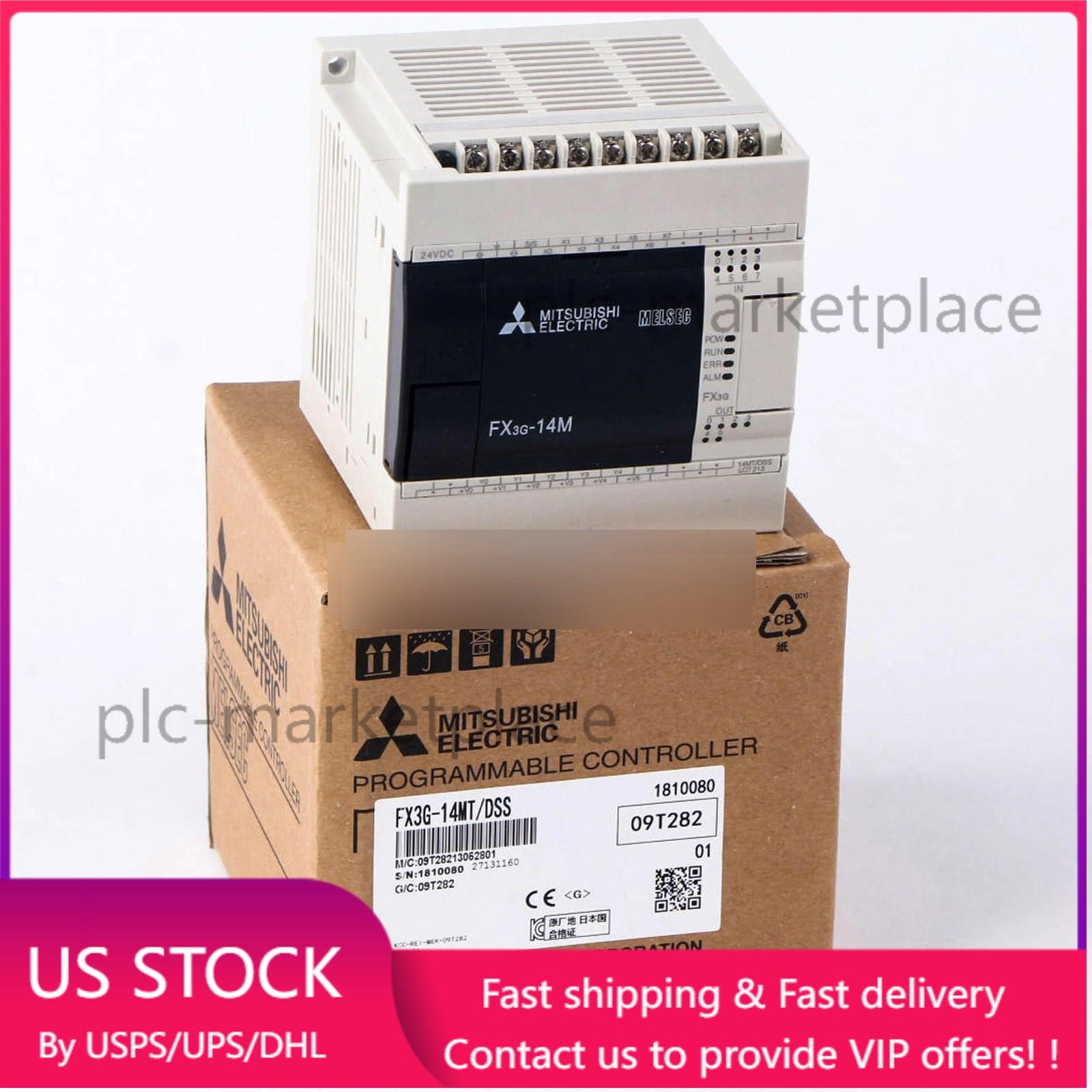 1PC New Mitsubishi PLC FX3G-14MT/DSS FX3G-14MT-DSS FREE SHIPPING#XR