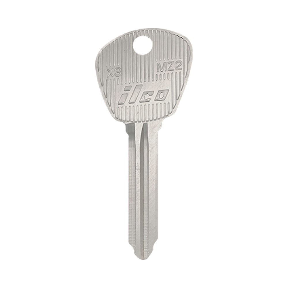 MZ2 / X3 Key Blank  Nickel