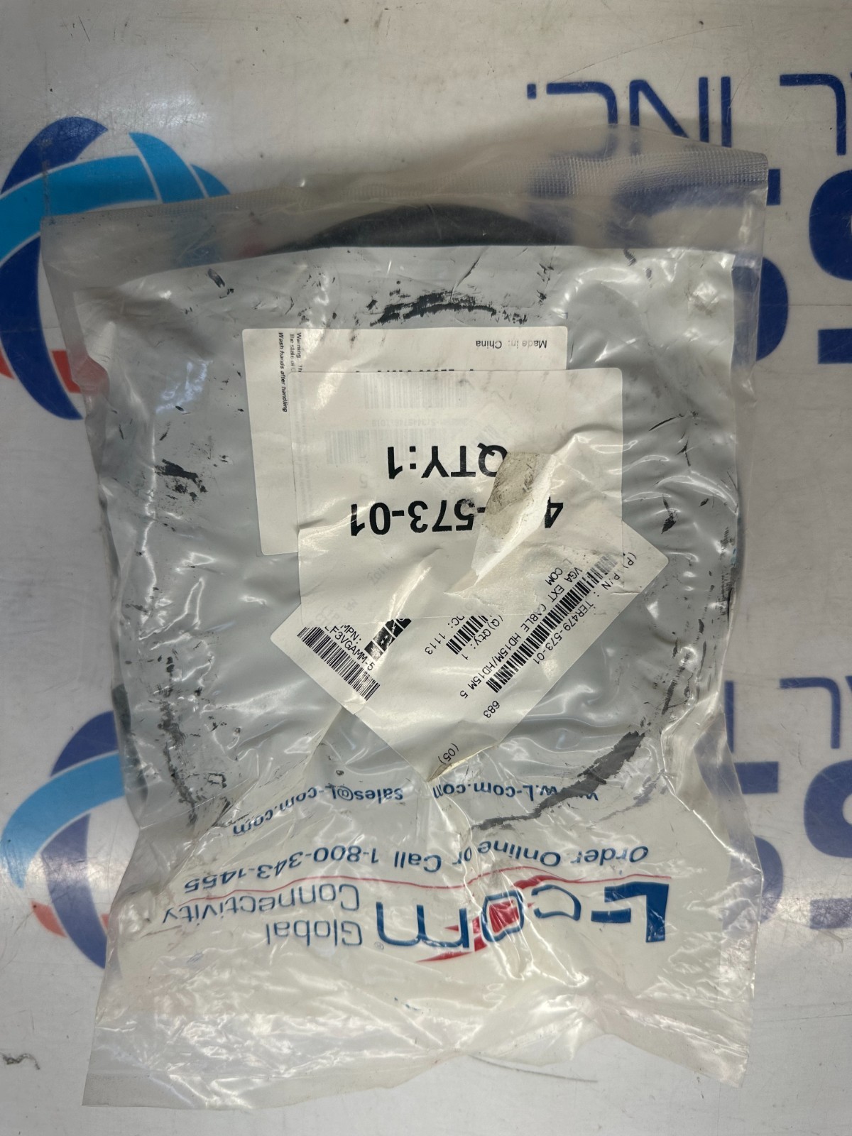 GLOBAL CONNECTIVITY TER479-573-01 VGA EXT. CABLE HD15M
