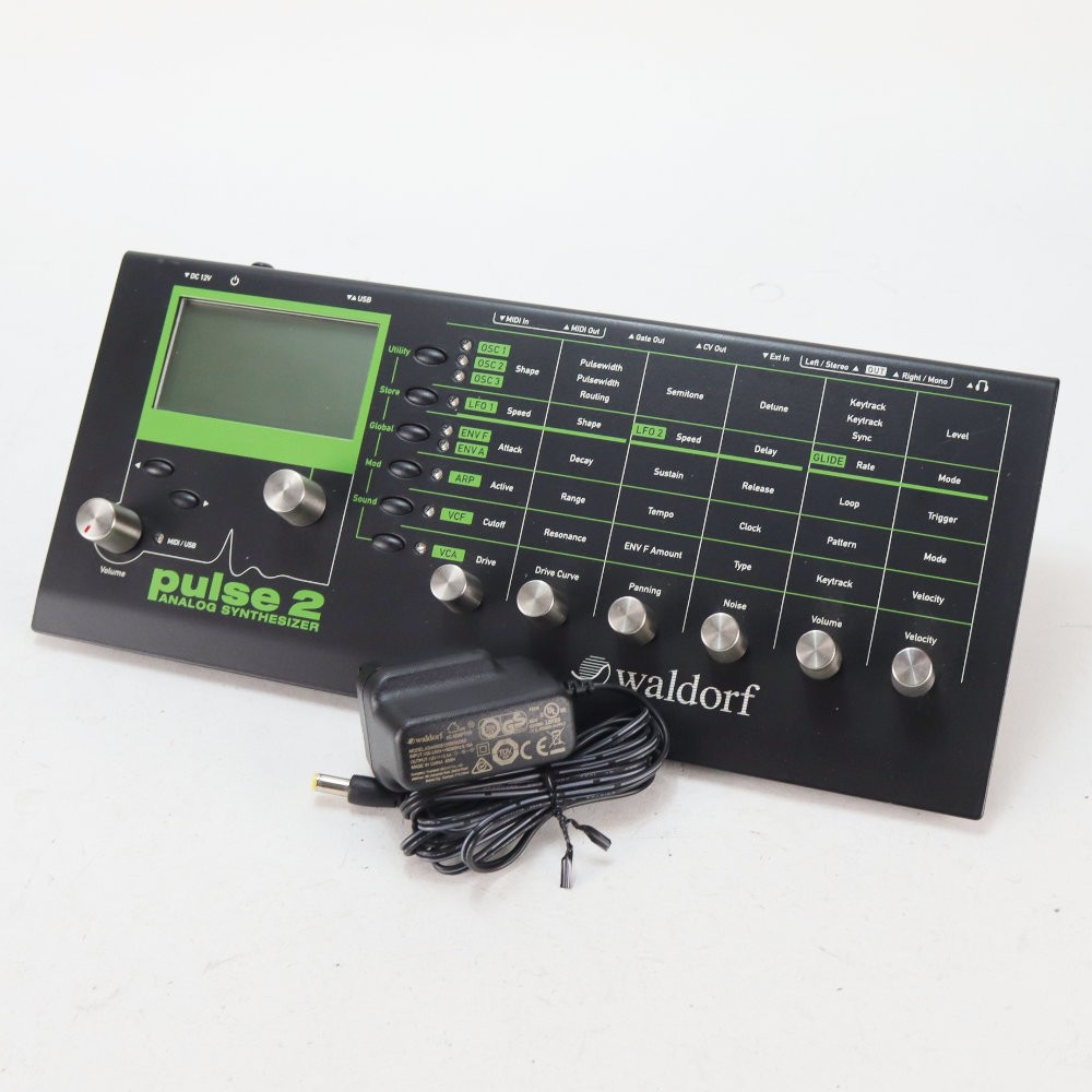 Waldorf Pulse 2 Analog Monophonic Synthesizer Desktop