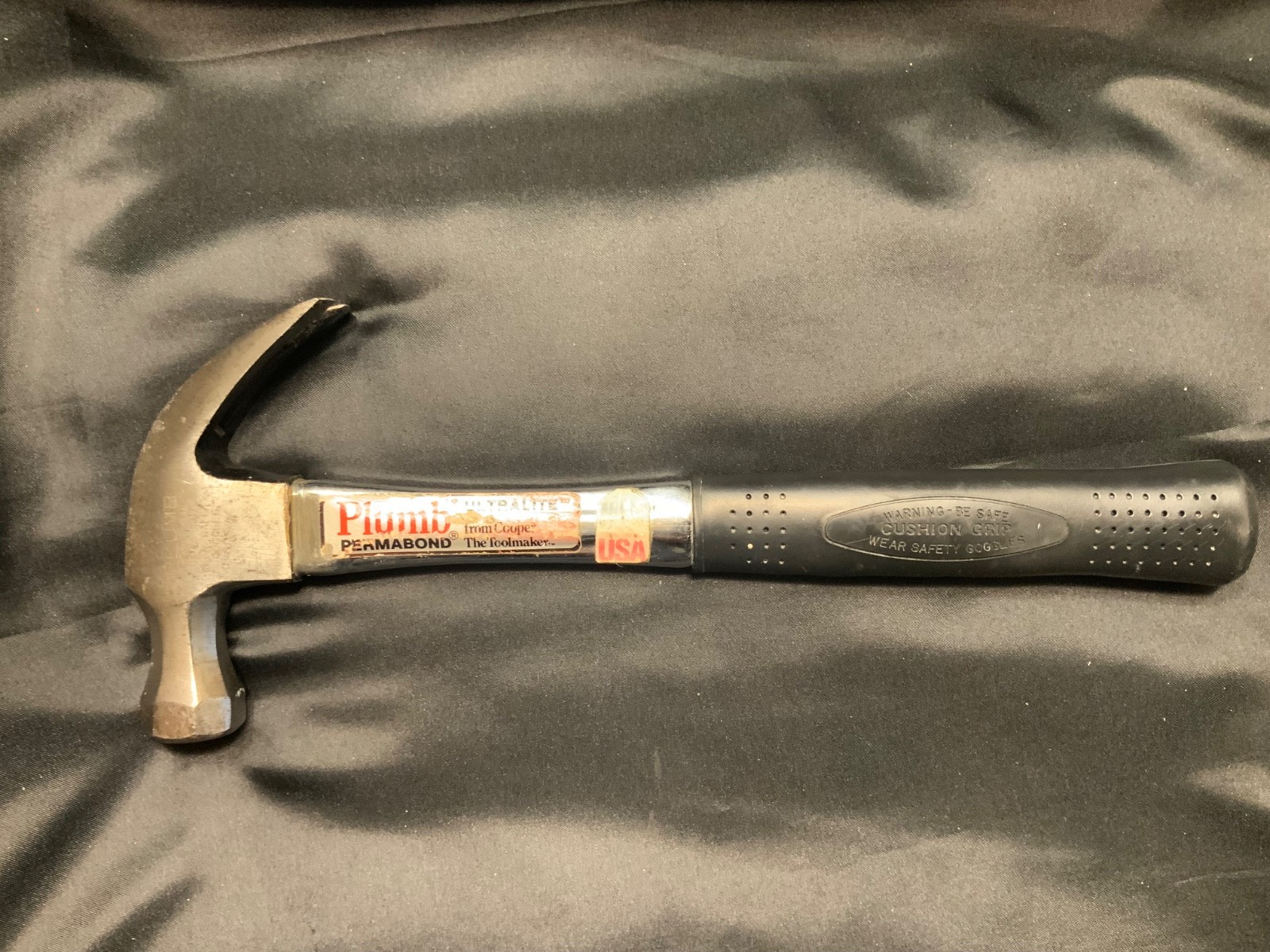 Vintage Plumb Ultralite Permabond 16 oz. claw hammer USA 11-470 UL16