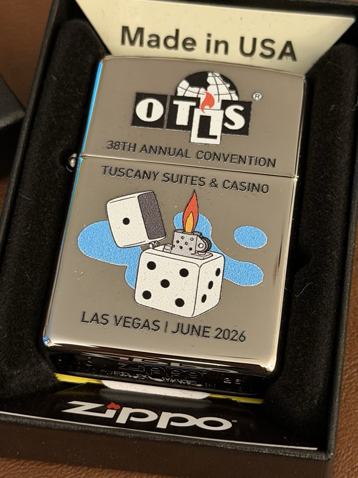 Zippo Lighter 2026 On The Lighter Side OTLS Club Convention Las Vegas