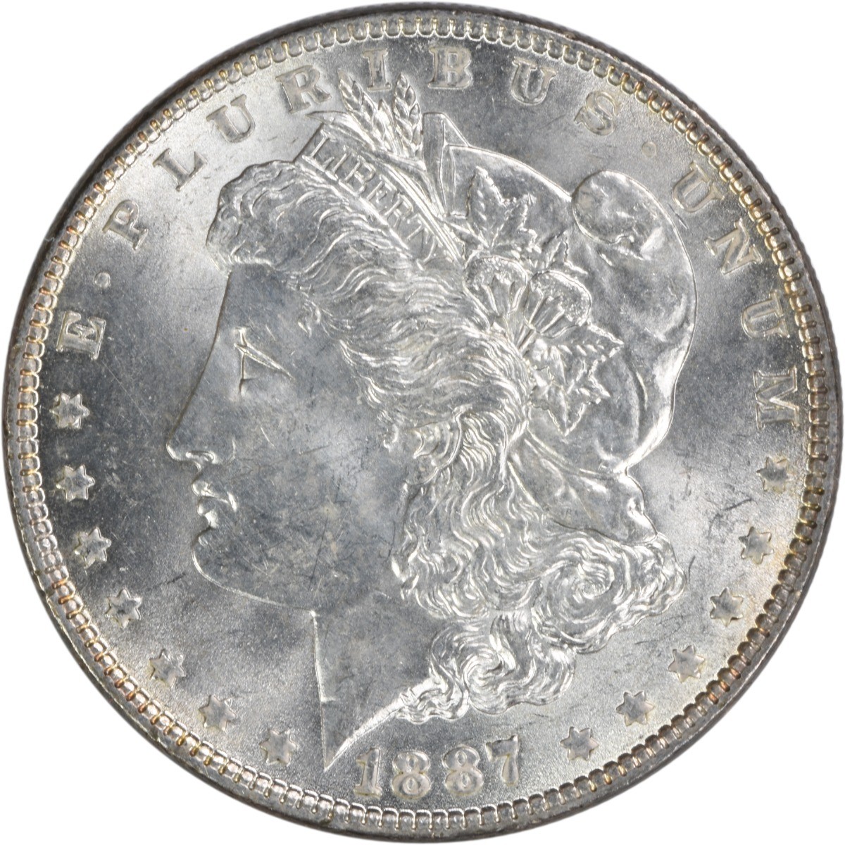 1887 Morgan Silver Dollar Choice BU Uncertified #627