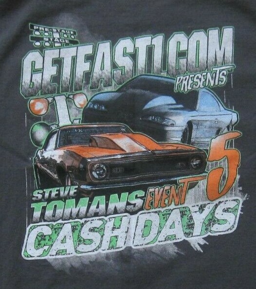 Youth Steve Thomans Event 5 Cash Day T Shirt Sz See Measurement Pictures