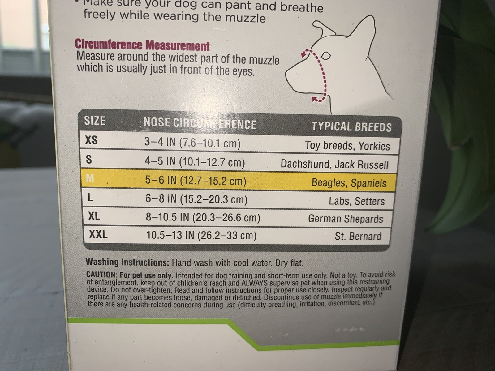 🐶Good2Go Mesh Dog Muzzle Medium 5-6 Nose Circum. {Brand New}🐶