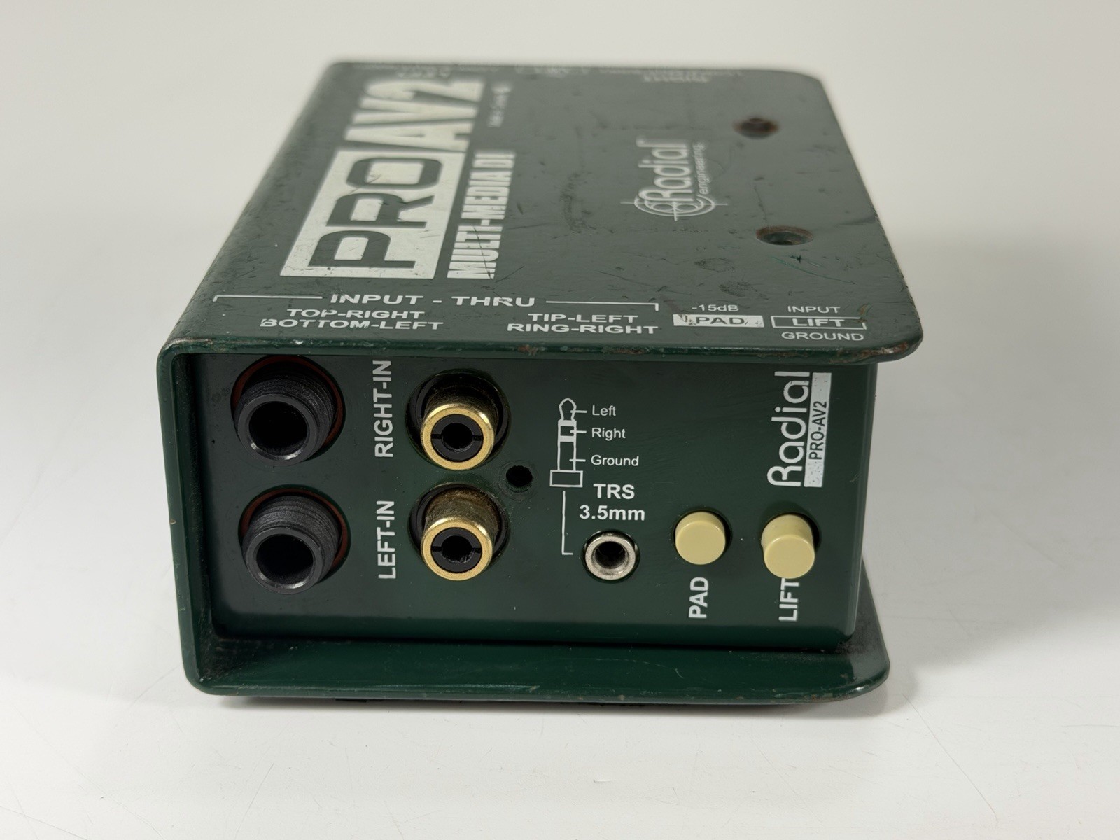 Radial ProAV2 MultiMedia DI Two-Channel Multimedia Direct Box