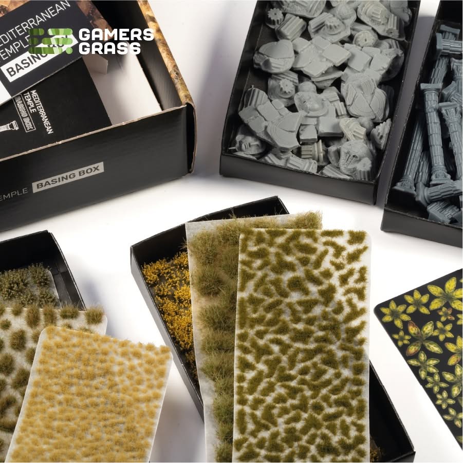 Gamers Grass Mediterranean Temple Basing Box
