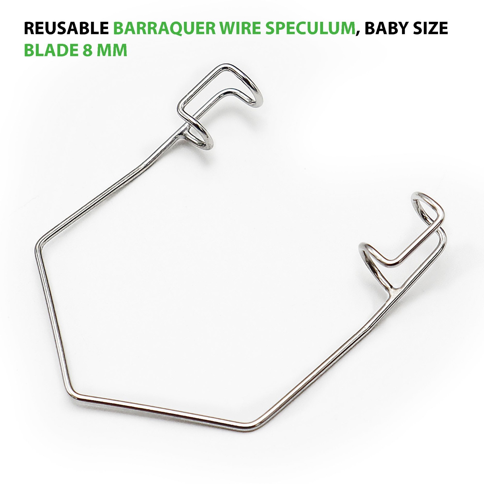 Barraquer Eye Speculum Baby Size 8 mm Blade German Steel Ophthalmic Instruments