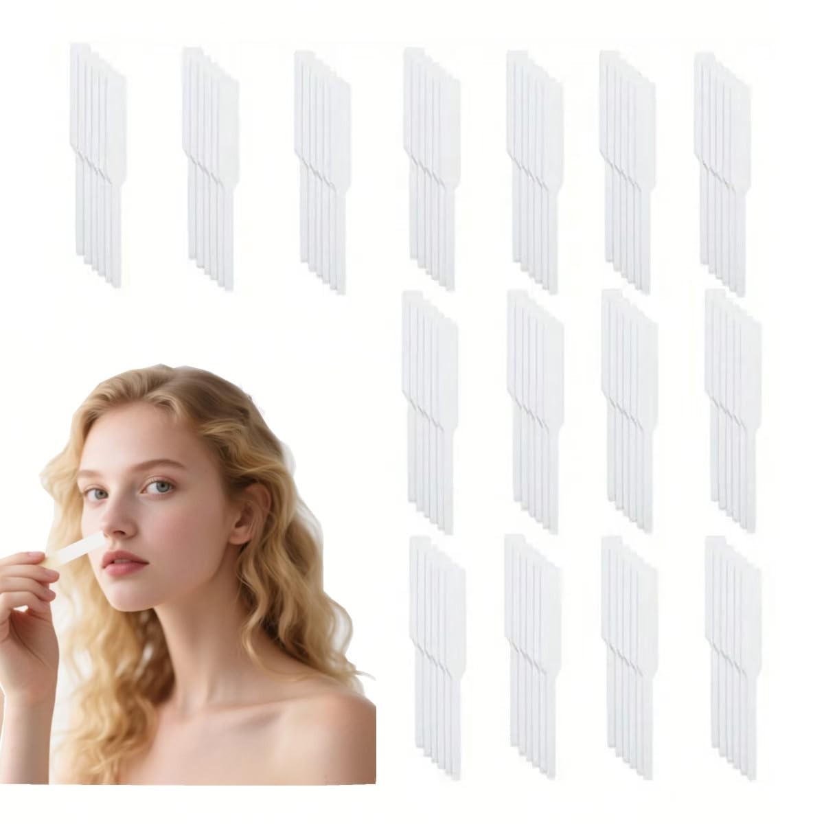 QISLOA 200 PCS Perfume Test Strips Disposable White Tester Strips...