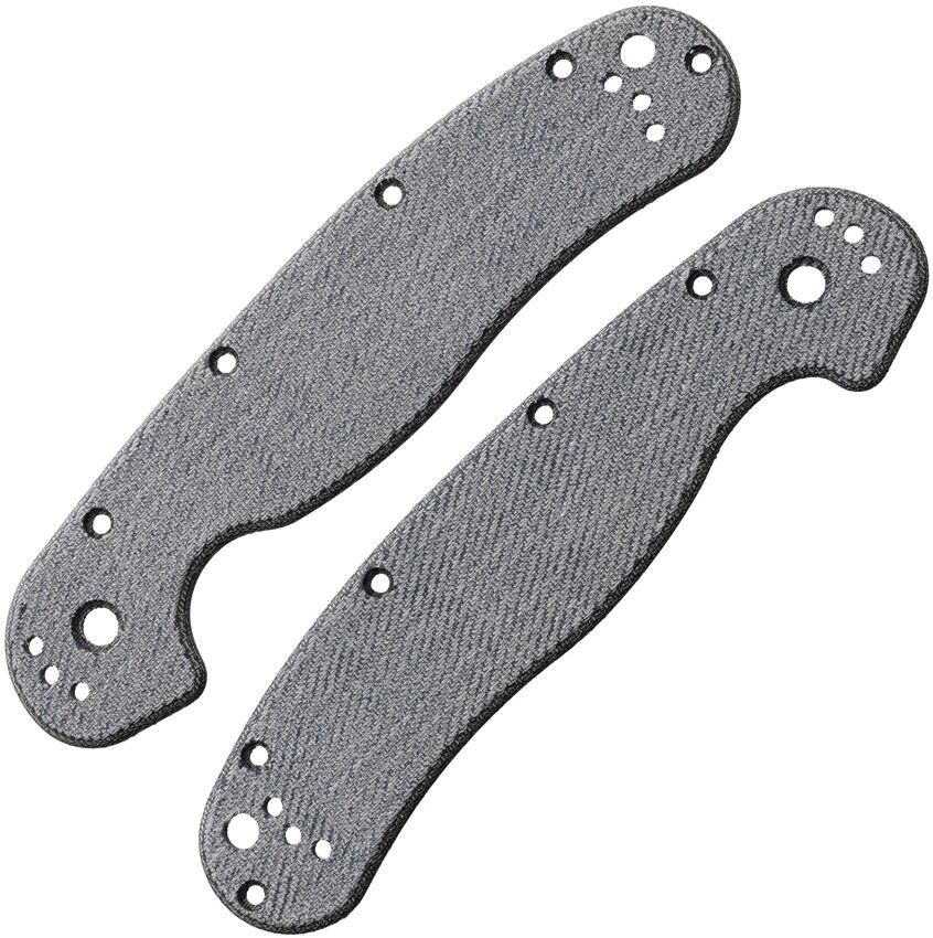 New Way of Knife & EDC Gear House RAT 1 Scales Micarta Denim R1DENIMMIC