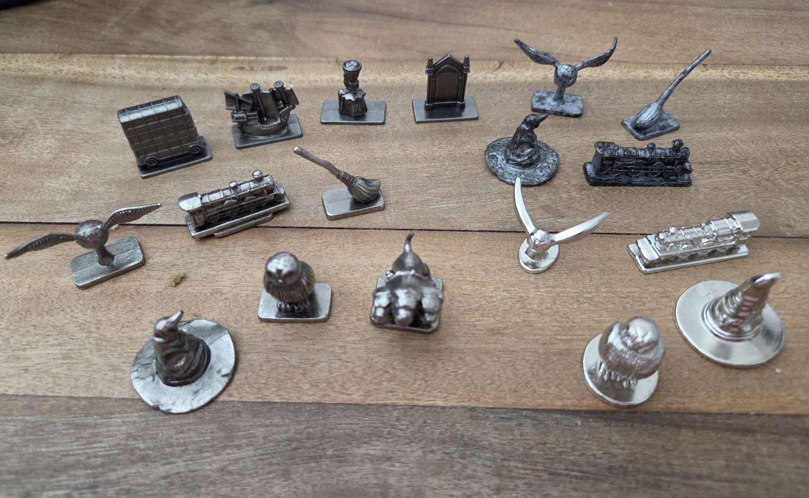 Lot 4 Set HARRY POTTER Scene It 18 Tokens Mover Cinematic 1st 2nd Edition Deluxe