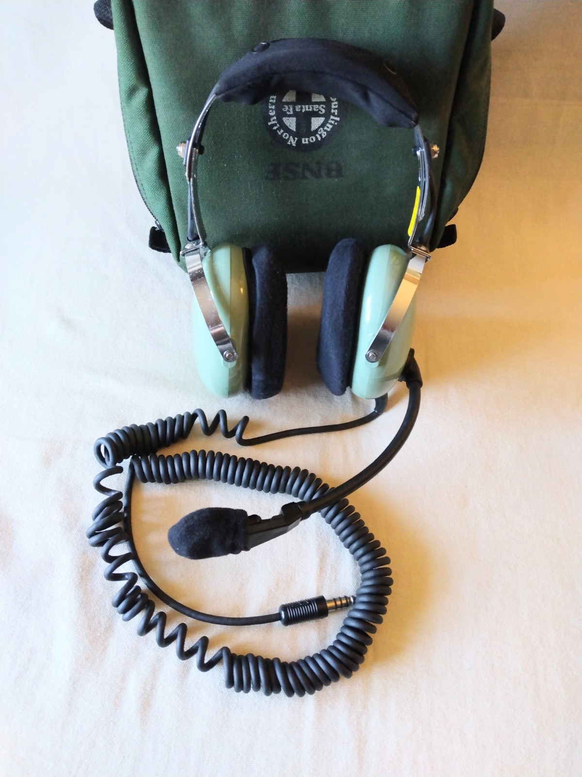 David Clark Headset W/ Boom Microphone - P/N 40301G-03